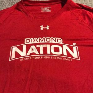 Red Under Armour T Shirt XXL